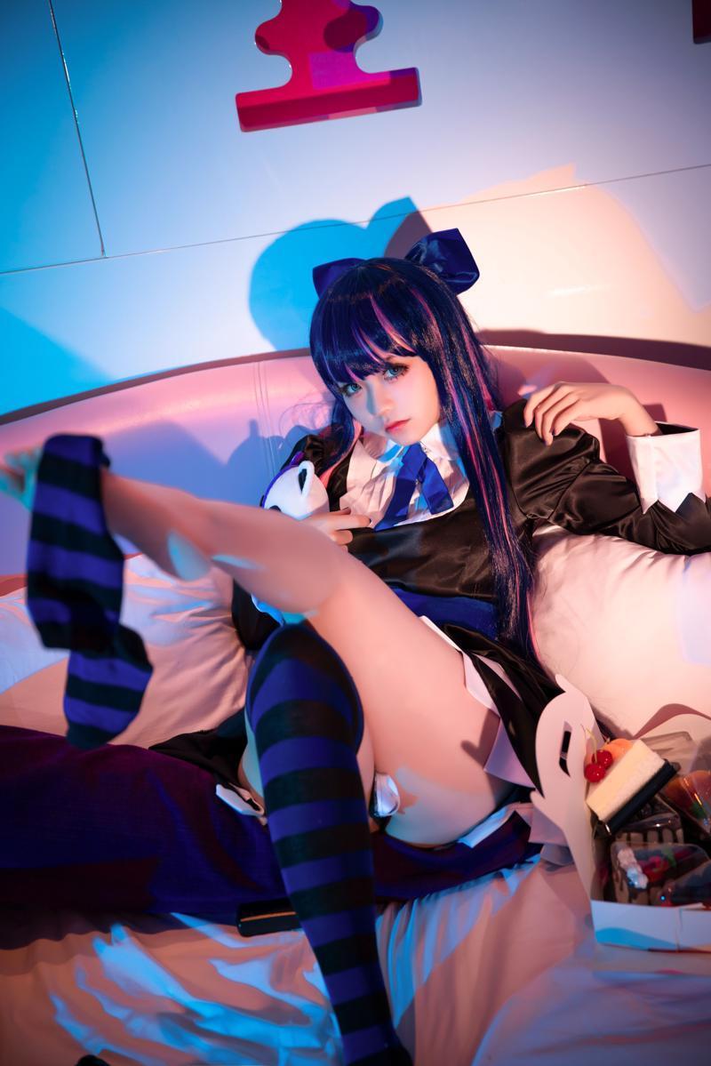 [Cosplay] G44不会受伤 吊带袜天使(4)