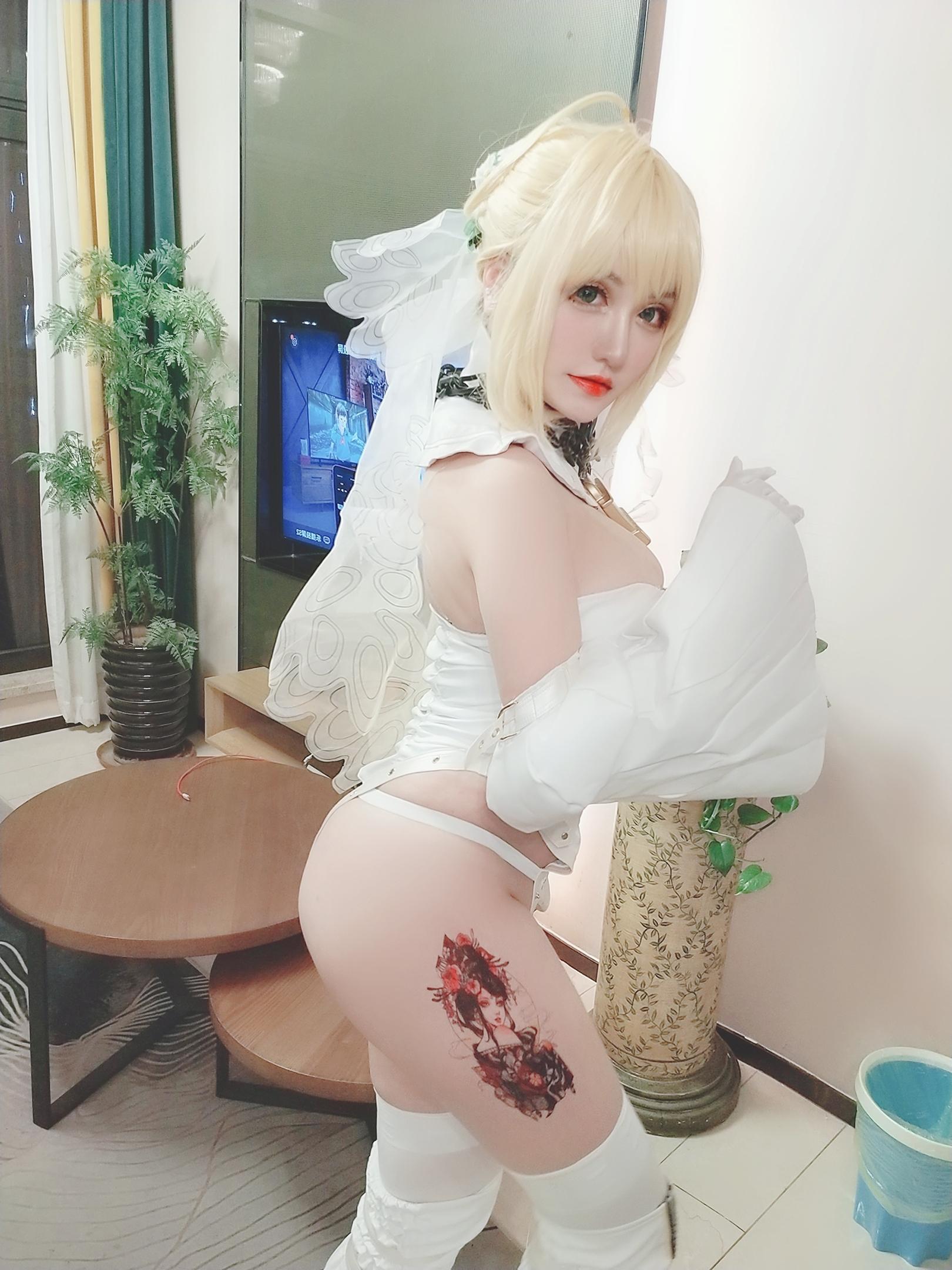 FGO 尼禄·克劳狄乌斯 花嫁 CN：夏鸽鸽(9)