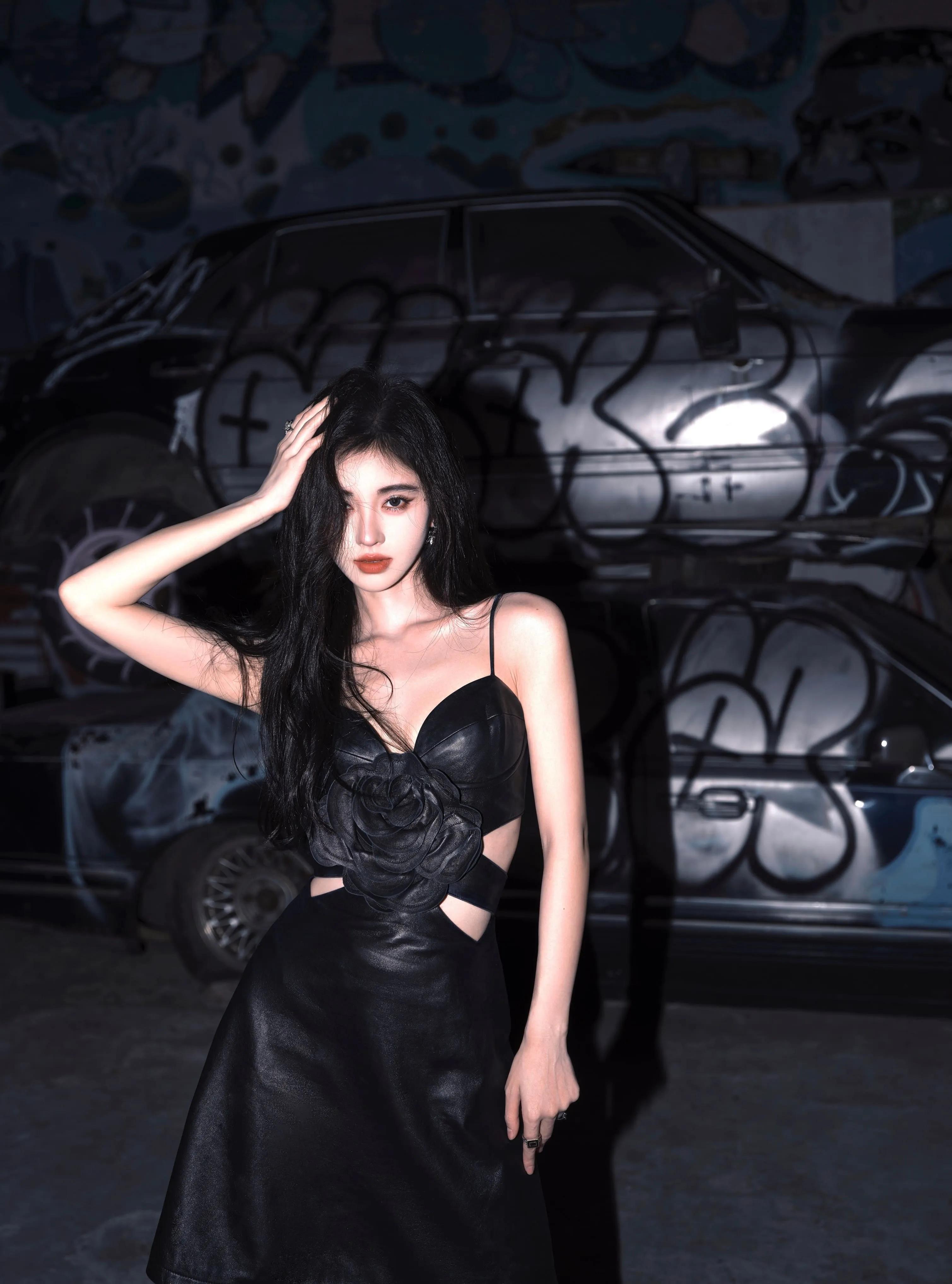 生于夜晚的花－鞠婧祎[套图](2)