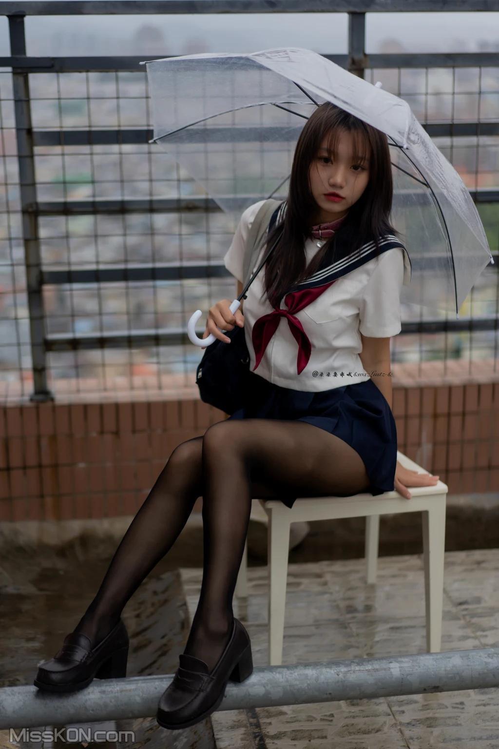Coser@柒柒要乖哦: 天台学姐 (80 photos )(12)