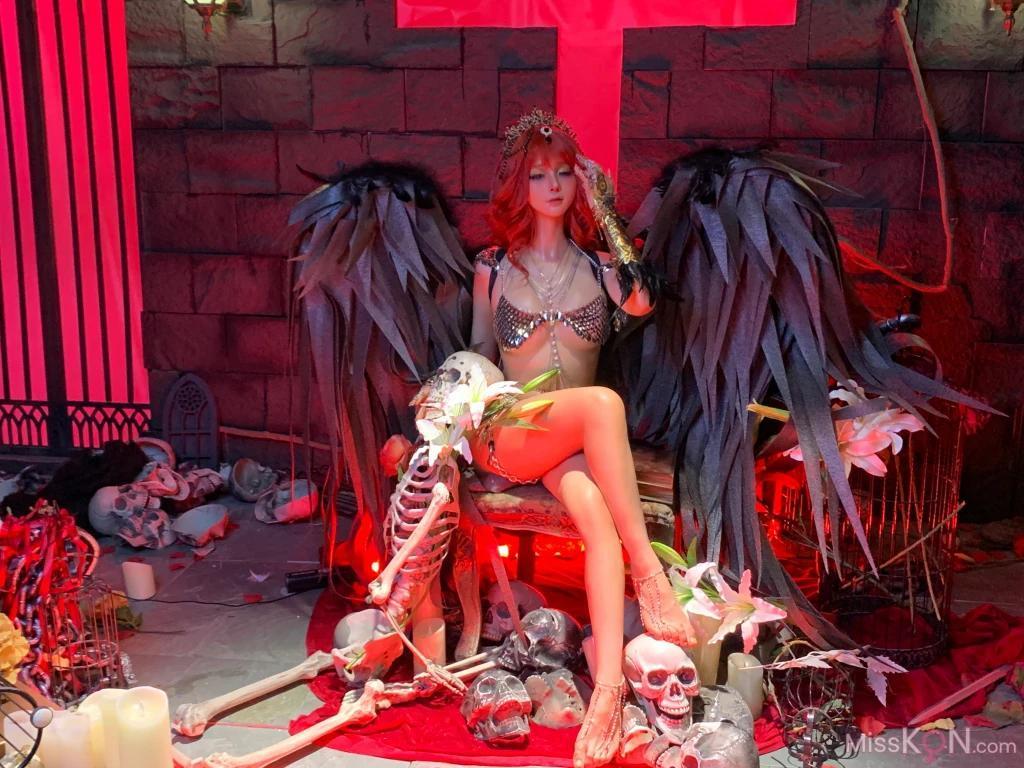 Coser@蠢沫沫 (chunmomo): 黑天使 (238 photos )(59)