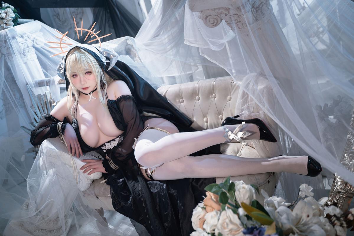 [Cosplay] 贞子蜜桃 碧蓝航线 怨仇(24)