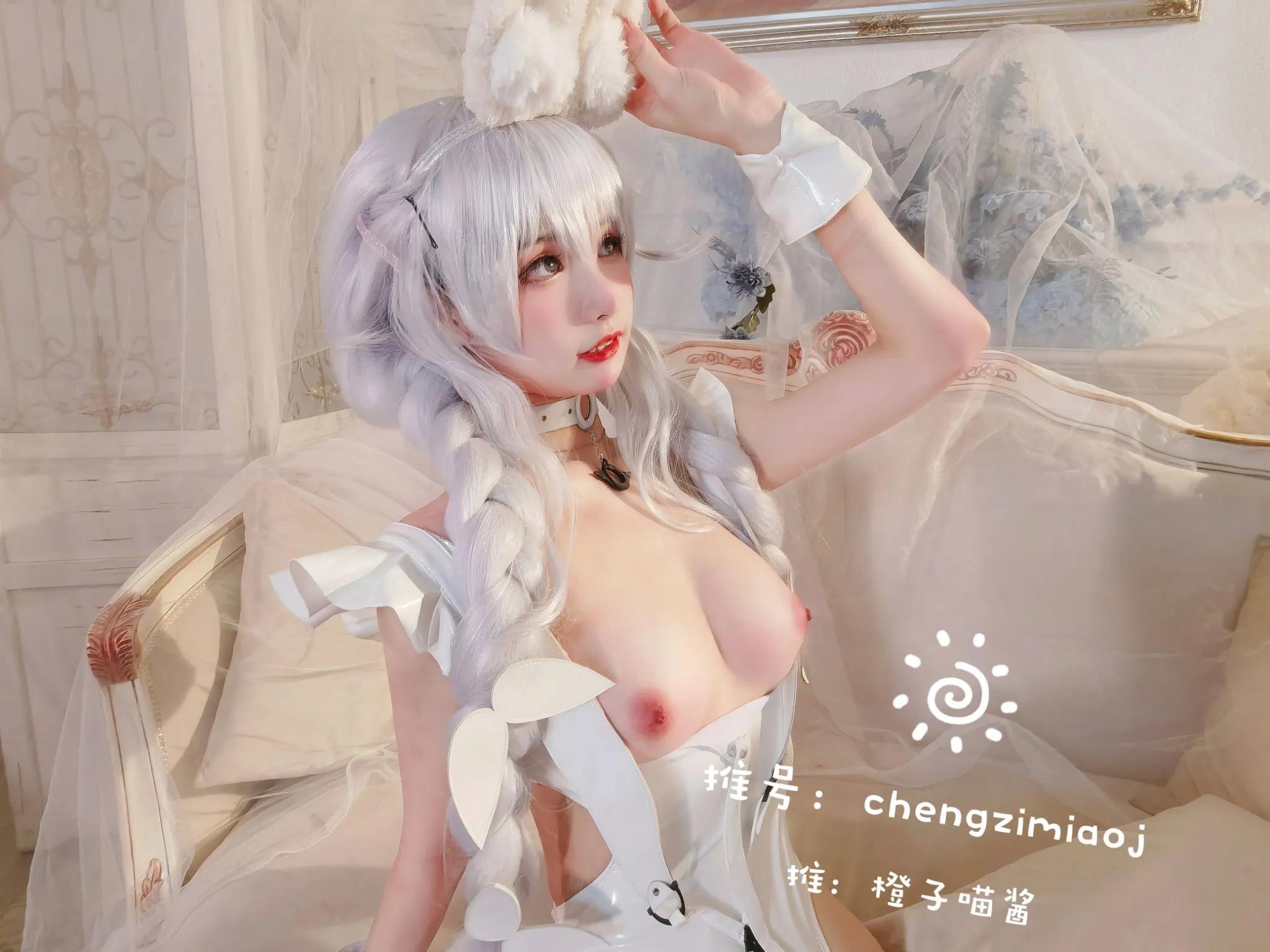 [Đen] cosplay 橙子喵酱(17)