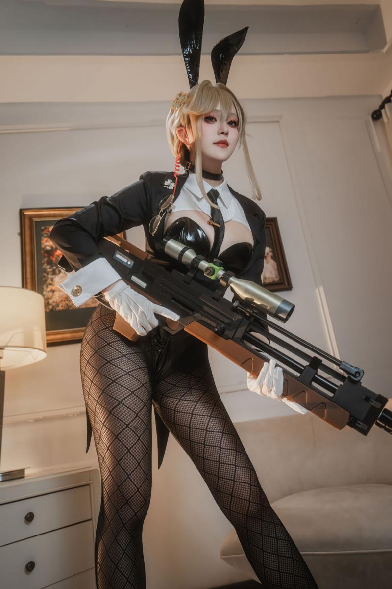 [Cosplay] Natsuko夏夏子 NIKKE 爱德 特工兔女郎(5)