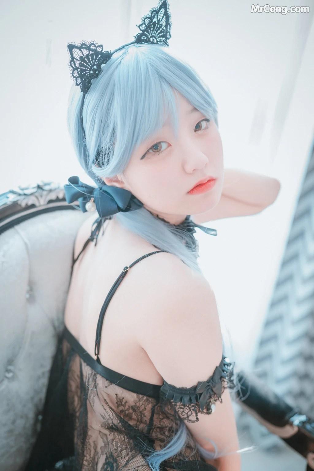 DJAWA Photo - Jeong Jenny (정제니): "Schwarz und Wei Katzenmädchen" (Full Ver) (66 photos)(37)