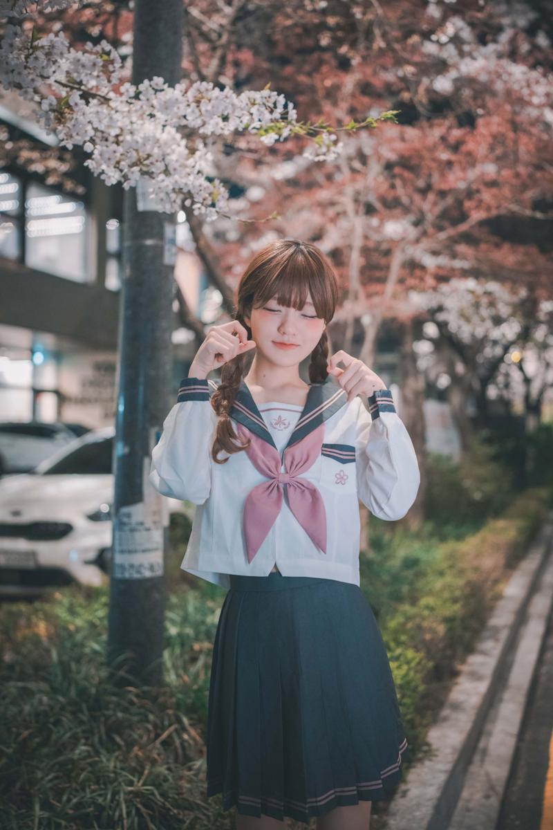 [DJAWA Photo] Jeong Jenny (정제니) – Hatsukoi Yozakura(47)