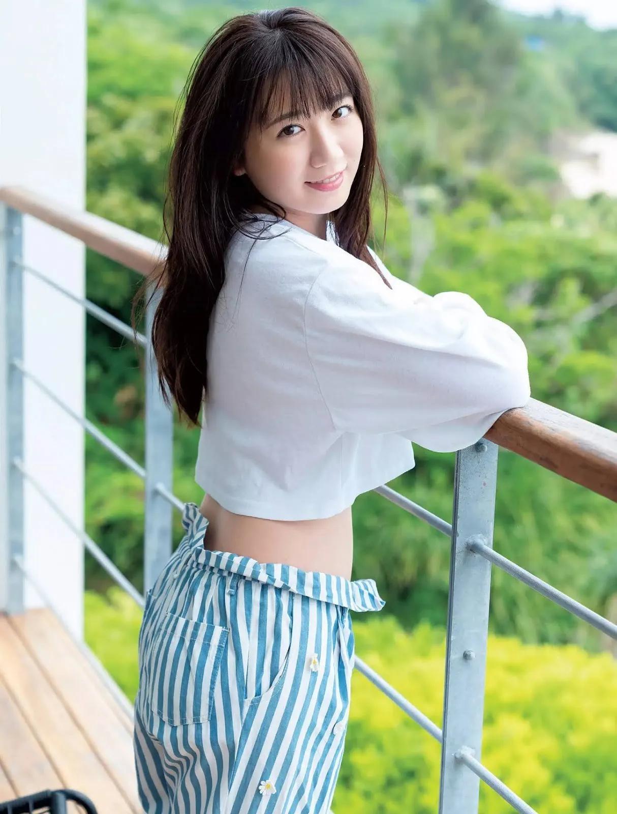 高桥希来  偶像级的脸蛋搭配嫩白身材太养眼…(2)