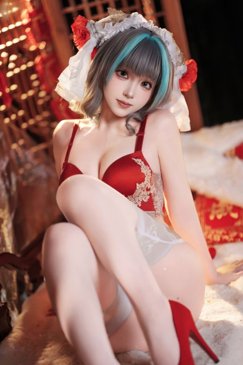Coser@Bangni邦尼: 新春柴郡 (66 photos + 7 videos) - ( Page 1 / 4 )(38)