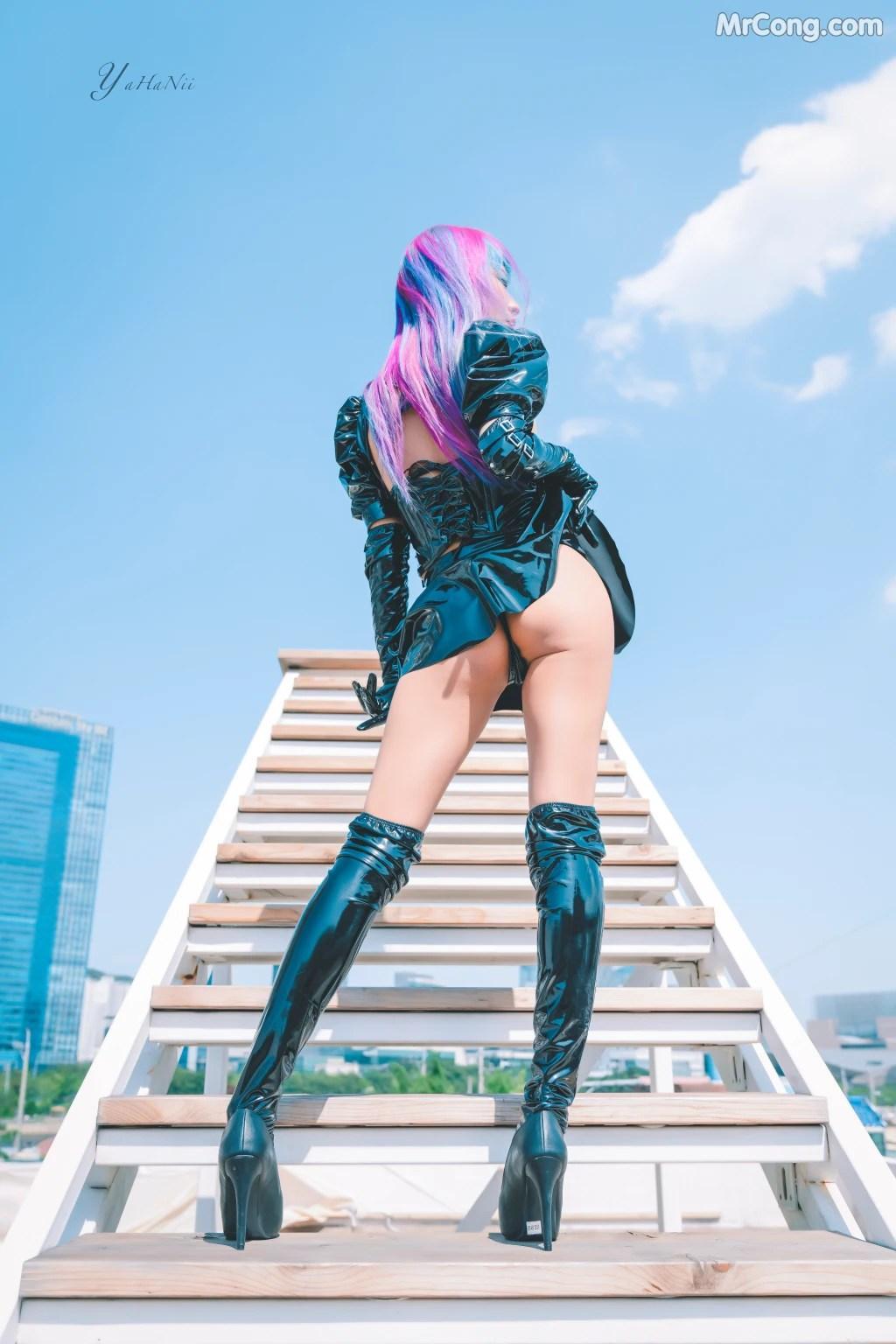 [YAHANII] Biya - Dark Maid (151 photos)(20)