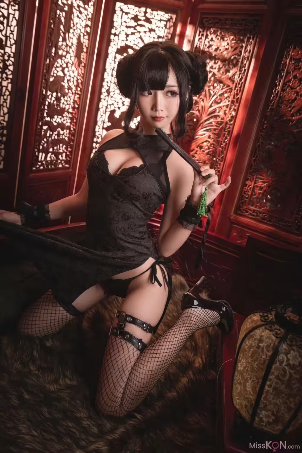 Coser@麵餅仙兒： 魔女旗袍 (33 photos) - ( Page 1 / 2 )(22)