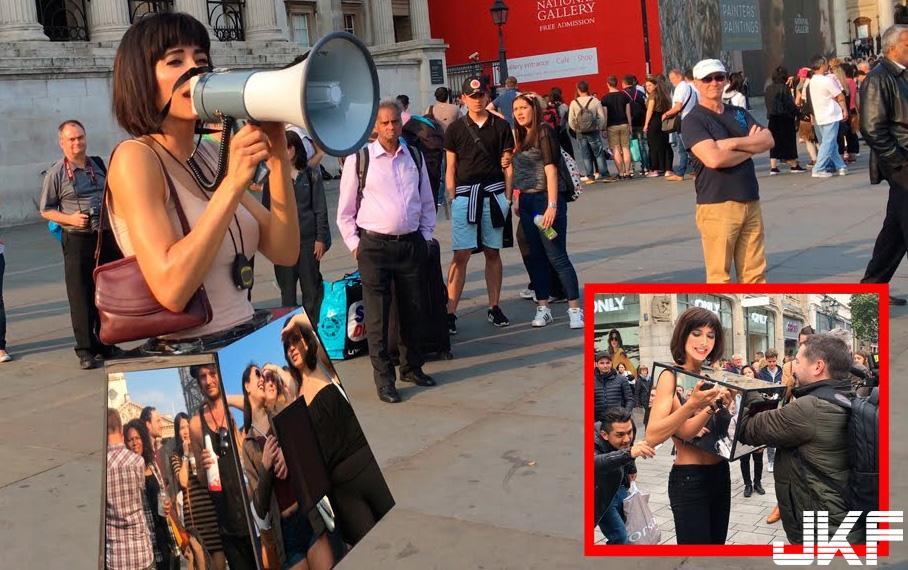 「魔镜号」现身欧洲街头！超狂女邀路人摸奶抠下面…网友哀号也想要摸摸！-小湿妹图(3)