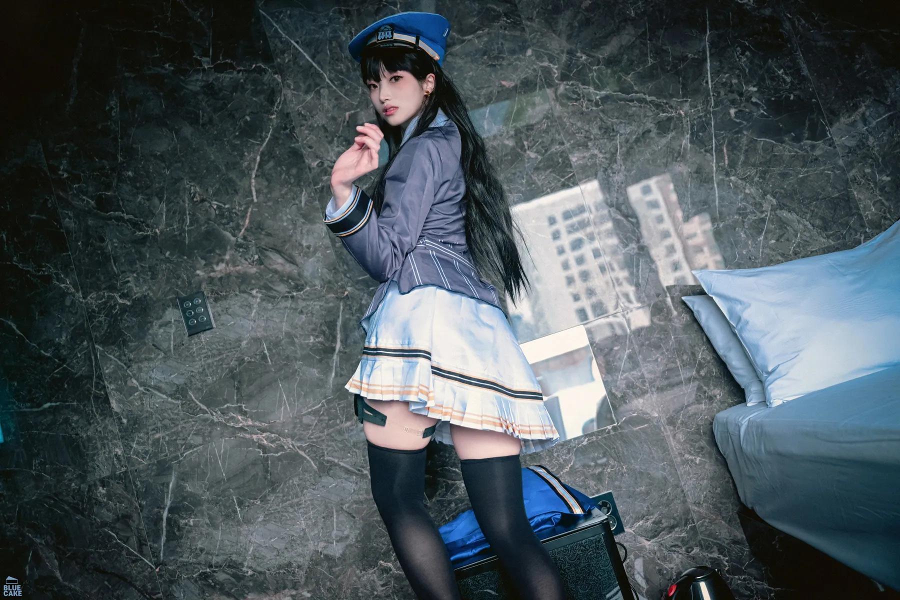 [Bambi 밤비] 韩国妹前凸后翘的火辣曲线实在太逆天(32)