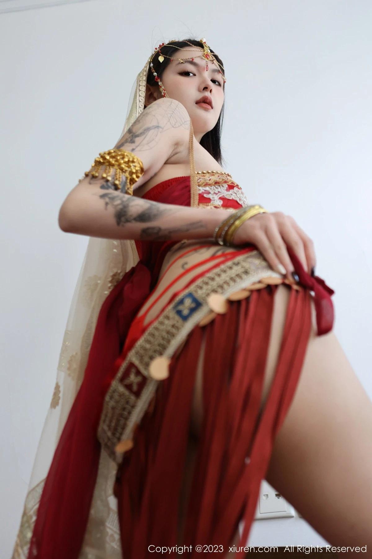 XiuRen第6240期_模特喬一一性感異域風情舞女服飾秀曼妙身姿迷人氣質誘惑寫真76P(40)