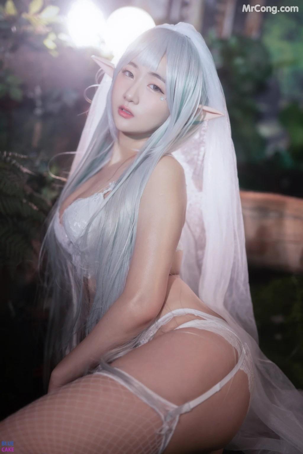 [BLUECAKE] Han Jina (한지나): Sun Elf & Moon Elf (115 photos)(101)
