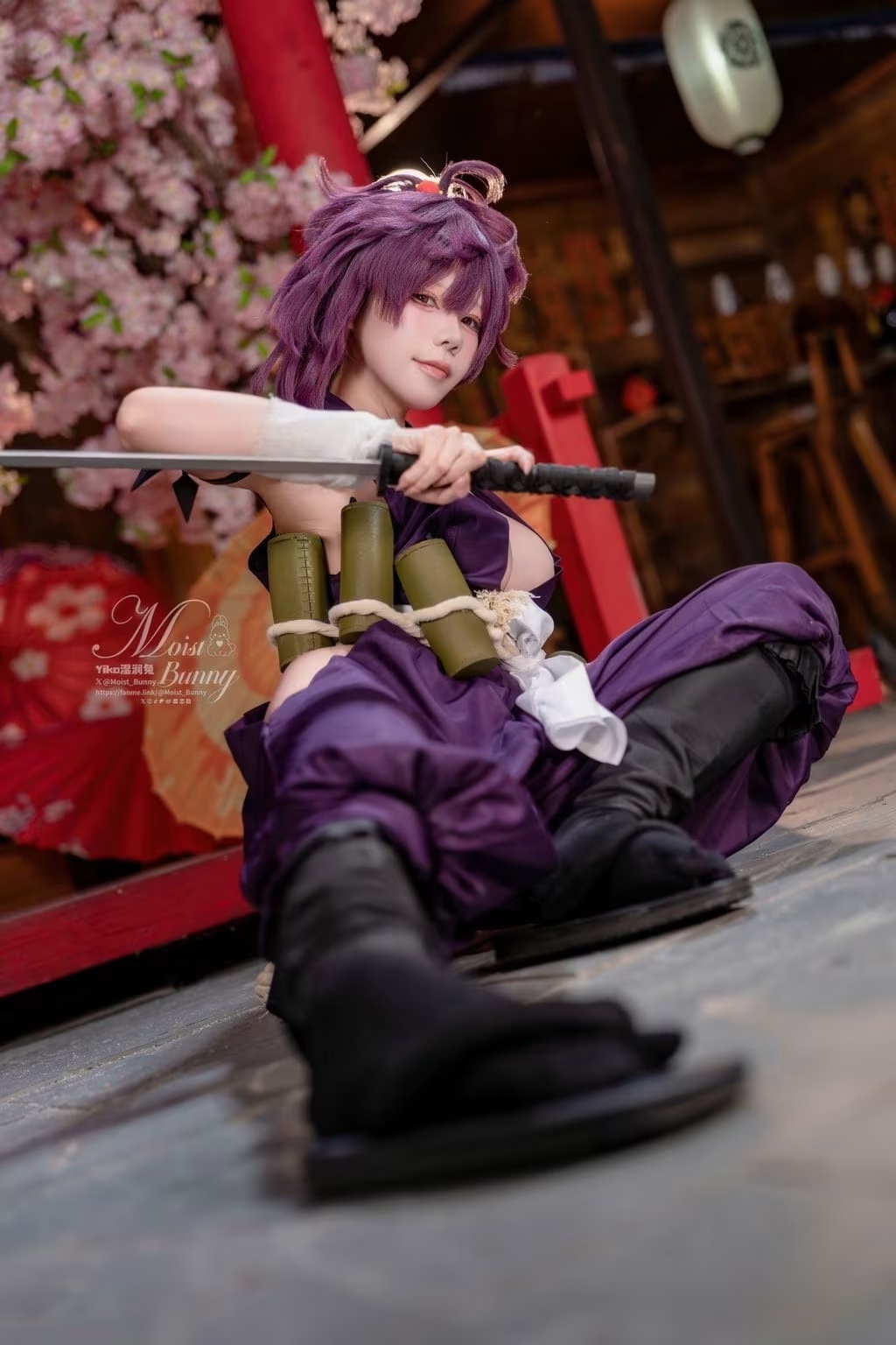 Coser@黏黏糰子兔： 2026年01月作品 地獄樂 槓 (93 photos + 1 video) - ( Page 1 / 5 )(76)