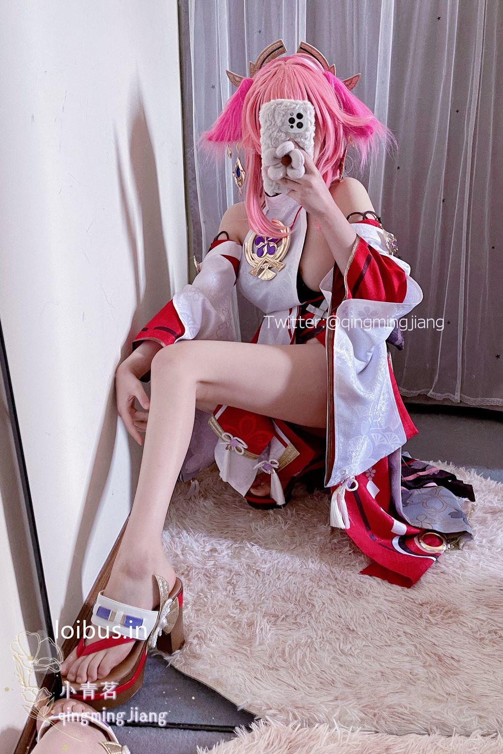 Coser@小青茗: 八重神子 (43 photos )(38)