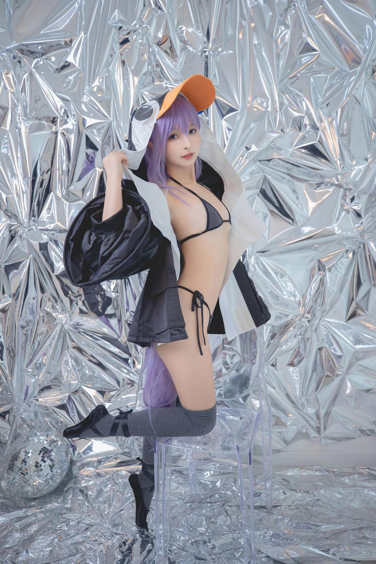 [神楽坂真冬] 绝对企画-FGO杨贵妃&企鹅莉莉丝《极楽の氷》(130)