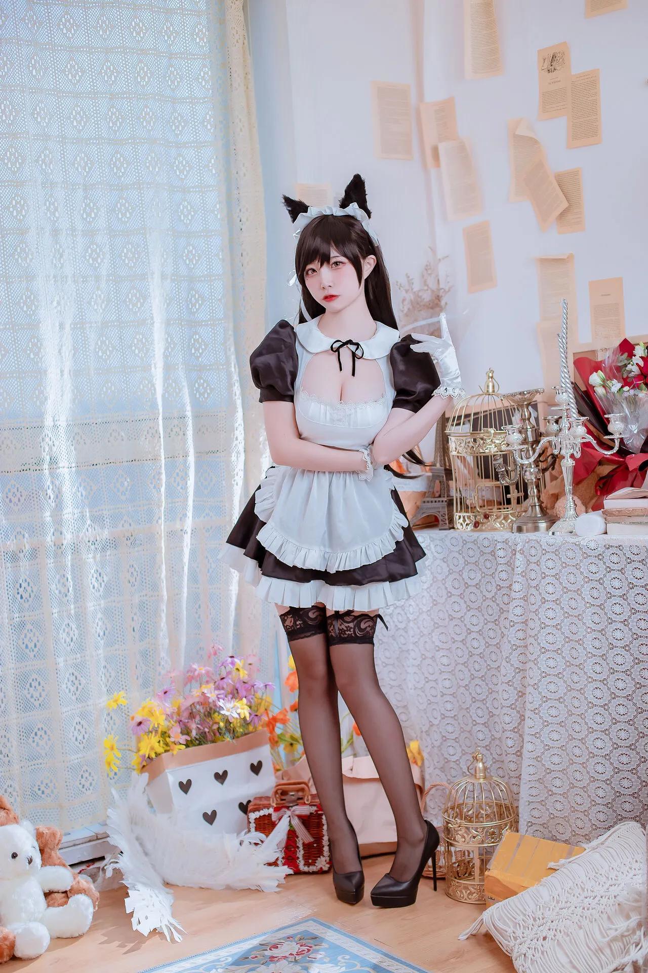 二佐Nisa 犬之眷 碧蓝航线 爱宕 女仆(6)