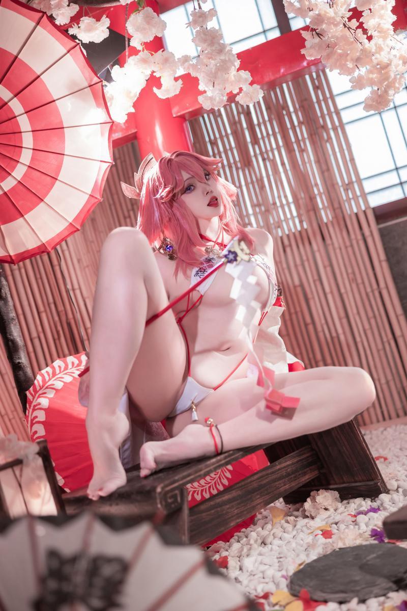 [Cosplay] Natsuko夏夏子 八重神子(39)
