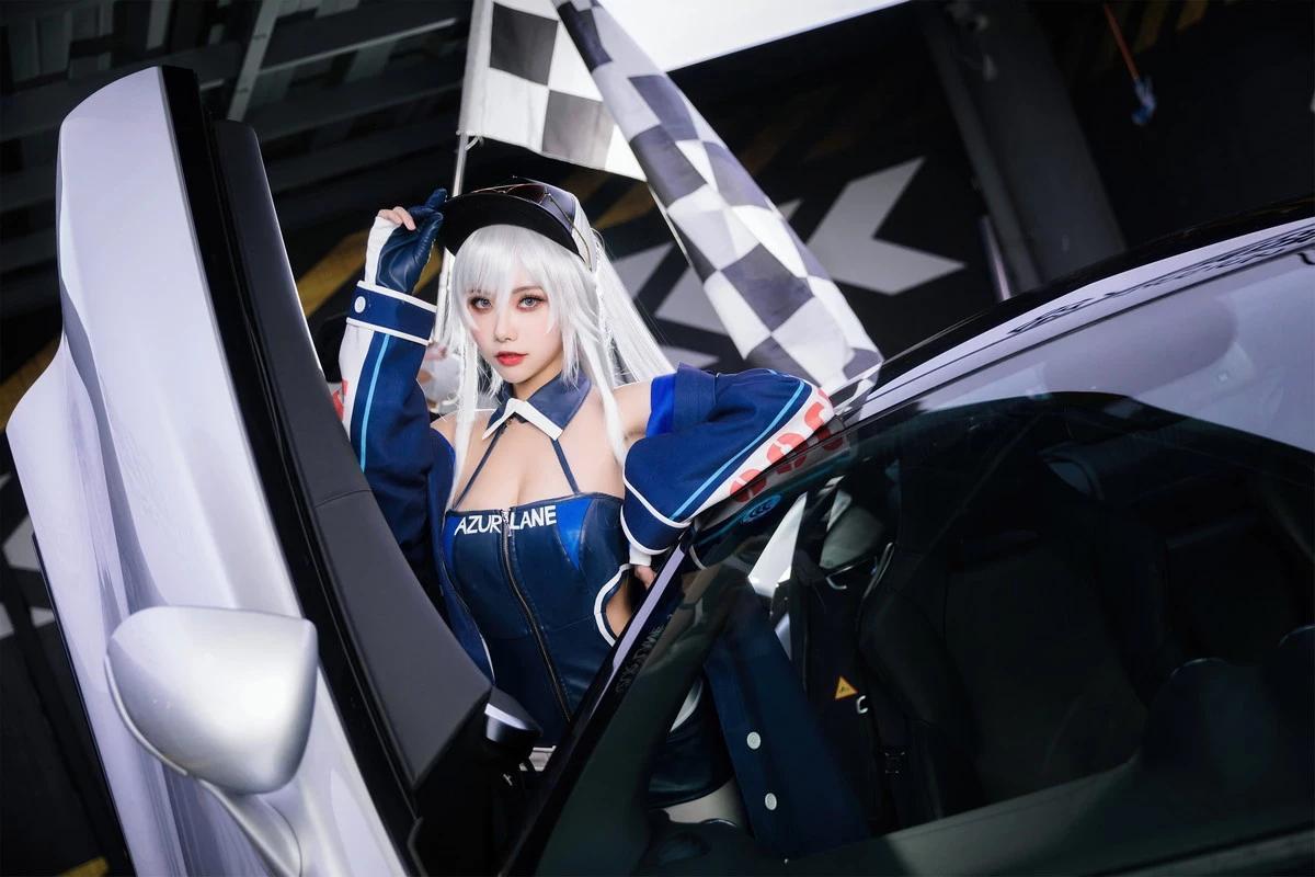 微博妹子Momoko葵葵&瓜希醬企業賽車主題性感賽車女郎服飾秀完美身材誘惑寫真58P(29)