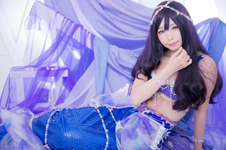 [Cosplay精選]Cosplay正片《AkiLive》圖集性感美人魚+黑絲美腿誘惑寫真256P(50)