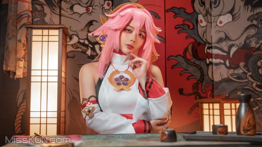 Coser@九言: 八重神子 (51 photos )(34)