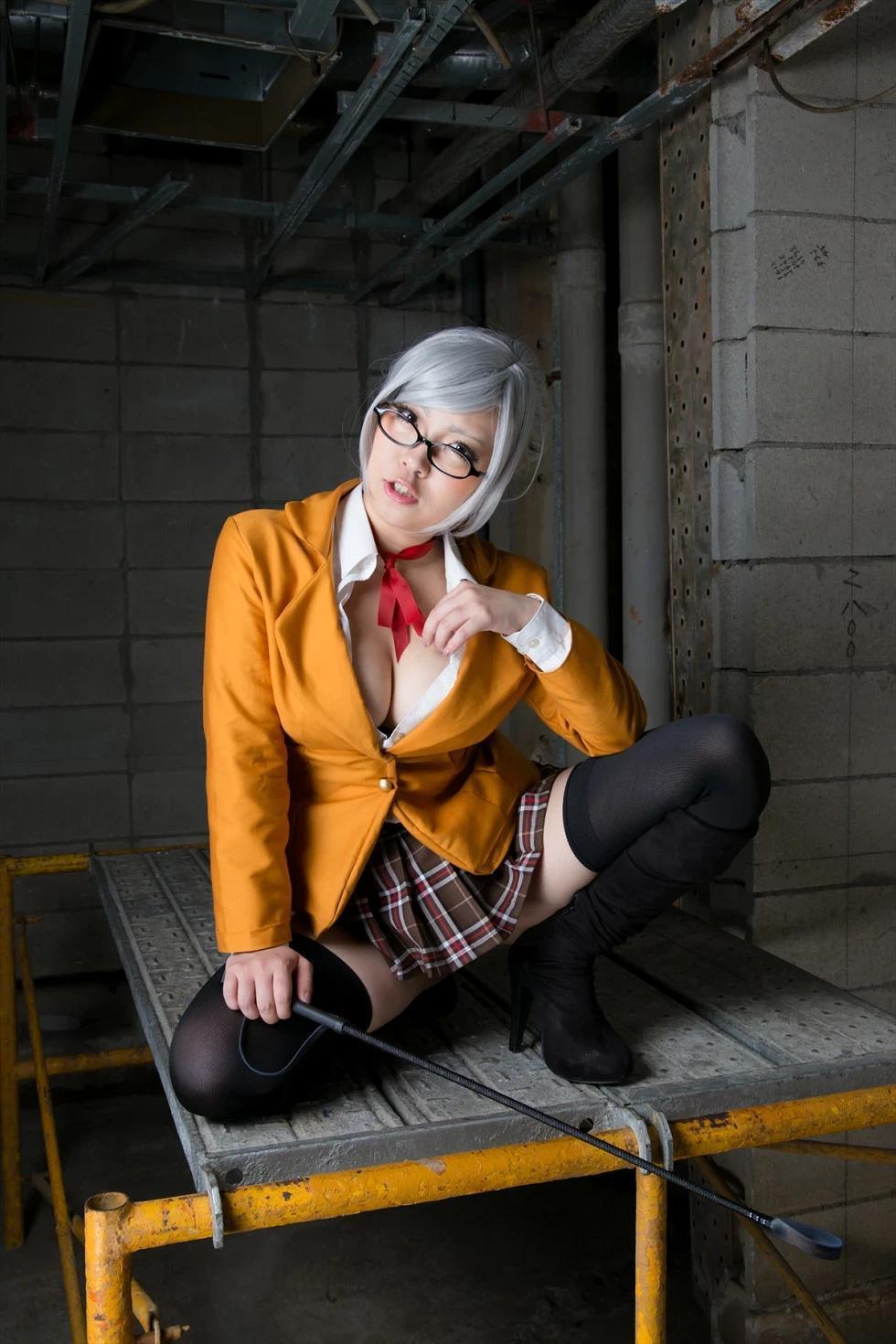 [Cosplay精選]COS正片《厘米》圖集美少女包臀短裙透視誘惑寫真427P(86)