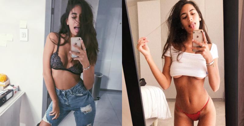 甜心正妹「又吸又舔」吃棒棒超邪恶　「发育过激」营养全补到双奶上-小湿妹图(1)