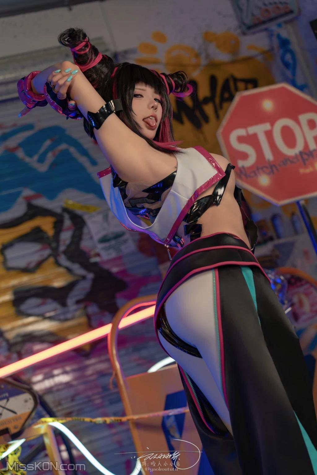 Coser@黏黏团子兔: 街霸 韩蛛俐 (81 photos )(15)