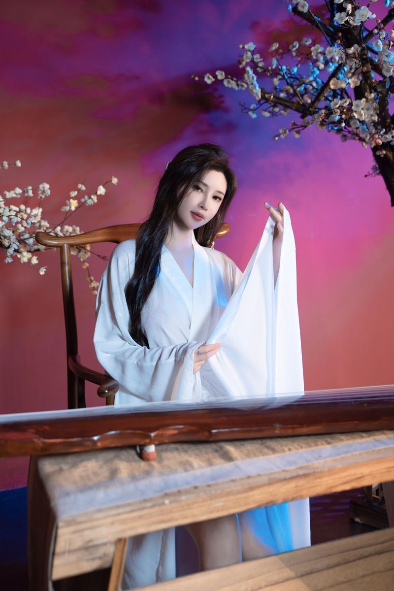 [XR] 周妍希 – 秀人网模特 白衣仙子(11)