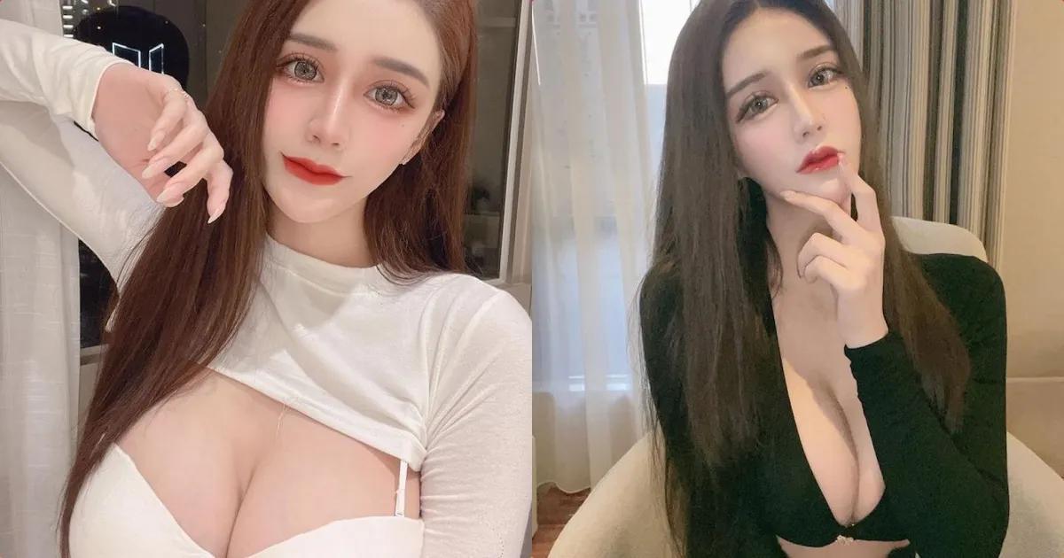 正妹「翁希妍」美胸曲线太凸出，「低胸爆乳衣」画面太雄伟！-小湿妹图(1)