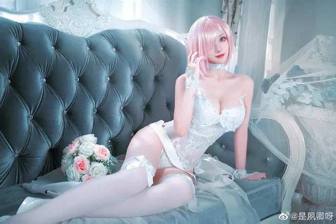 玛修·基列莱特 同人花嫁cos cn是夙卿呀(9)