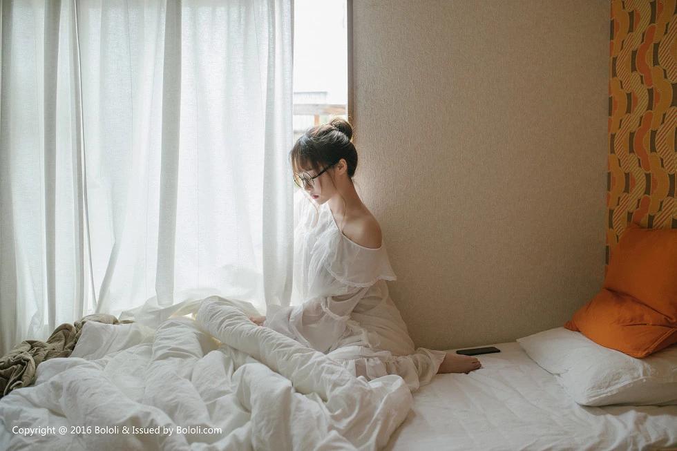 [BoLoli波蘿社新刊]Vol.097_嫩模柳侑綺居家粉色松熊連體衣秀完美身材賣萌寫真65P(12)