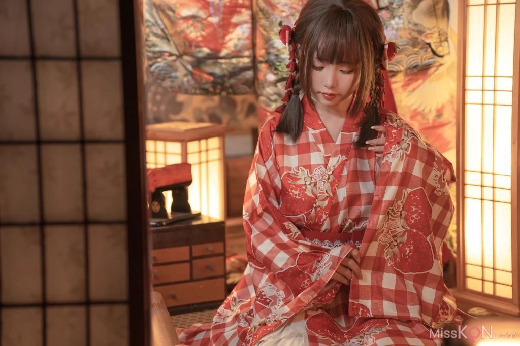 Coser@爆机少女喵小吉 (Nekokoyoshi): 12月T3 灼灼其华 (88 photos )(23)