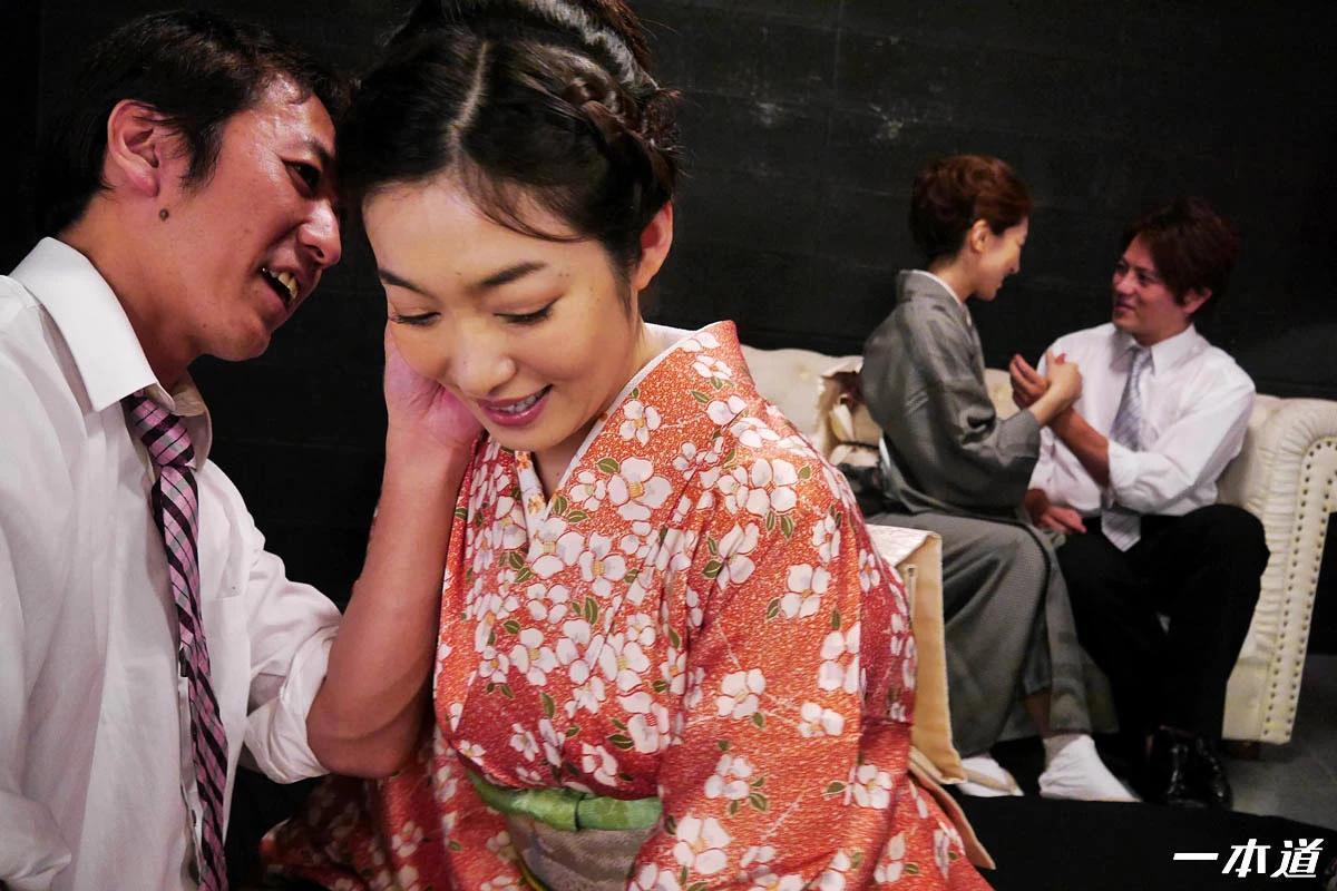 [松本まりな/北條麻妃/江波りゅう]多名和服熟女騷氣群交肉慾趴 (74P)(59)