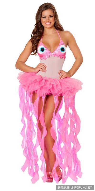 普妹跟正妹 「性感万圣节服装」差异-小湿妹图(2)