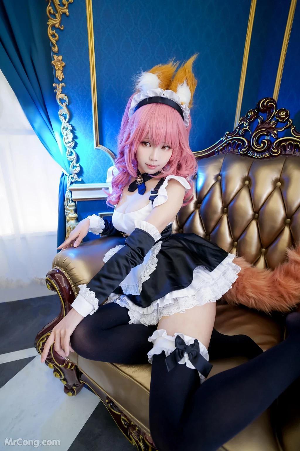 Coser@Ely_eee (ElyEE子)： 玉藻前女僕 (45 photos)(19)