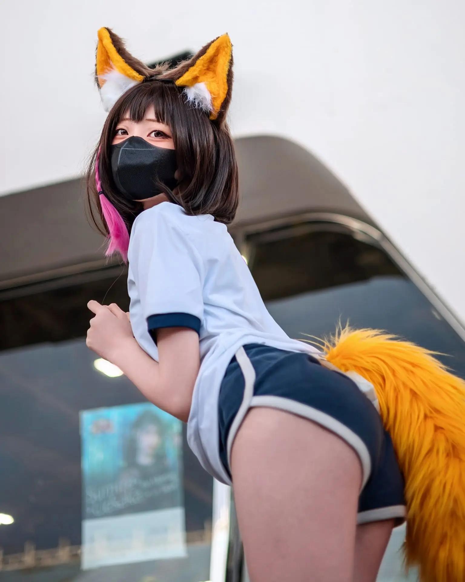 爆乳网红「黎梓」超辣甜美正妹 外型太正点(15)