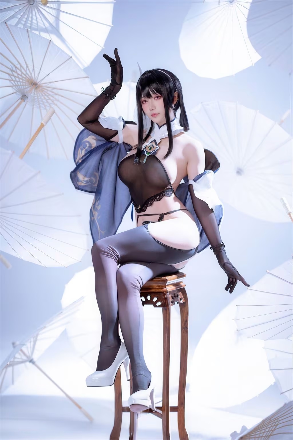 碧藍航線鎮海改·星之遲遲寫真(34)