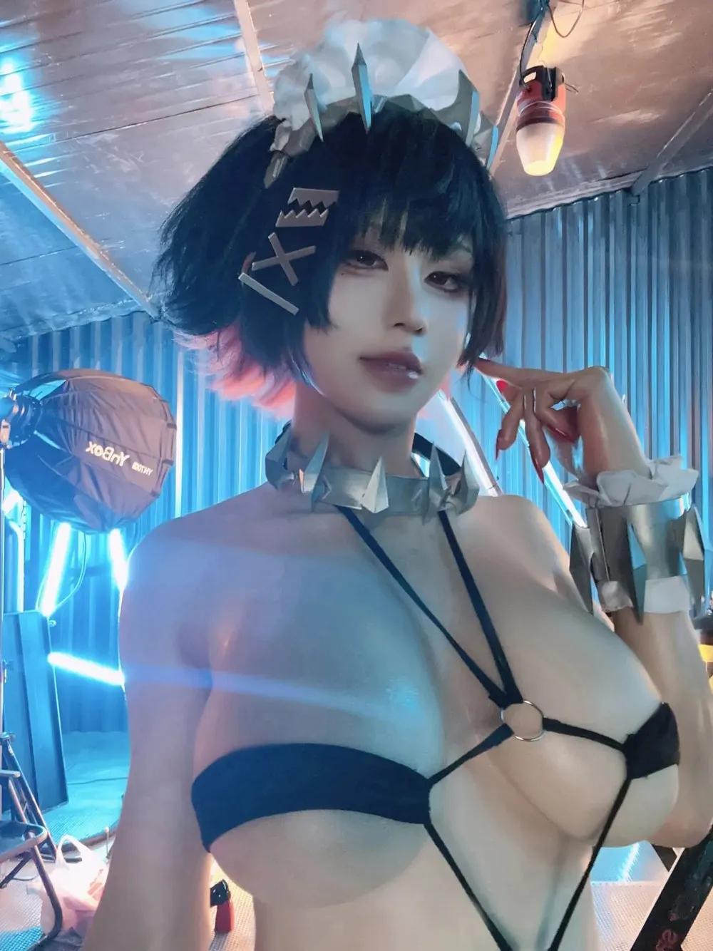 桜满三时 - 绝区零 艾莲乔 绑带比基尼(1)