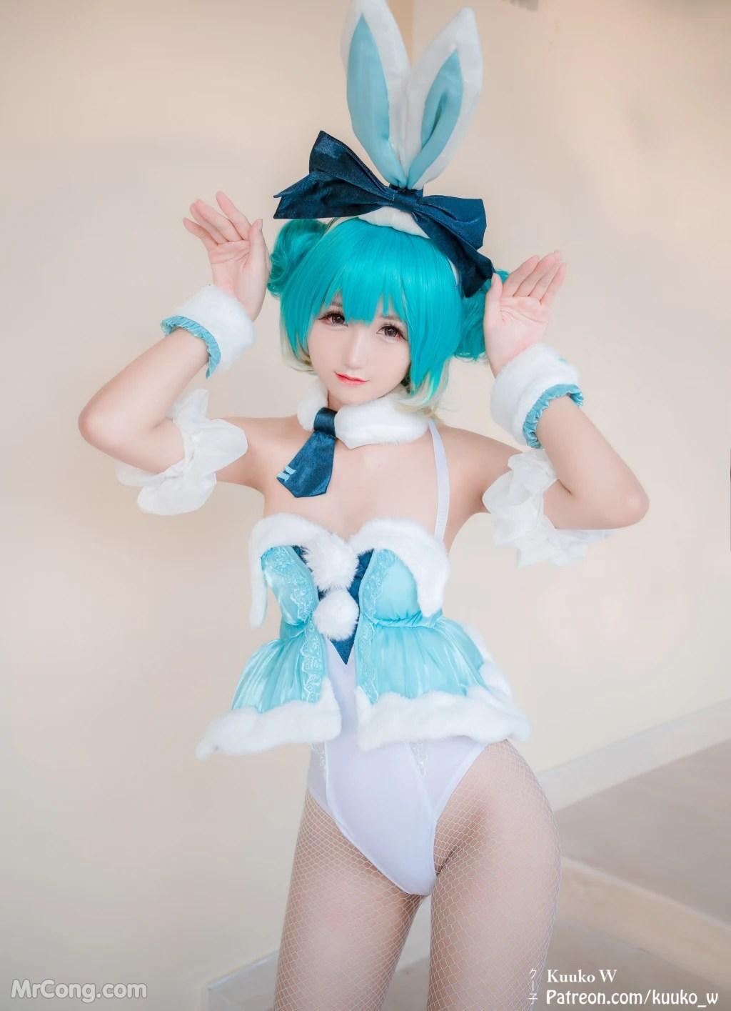 Coser@KuukoW No.053: Miku Bunny (46 photos)(34)