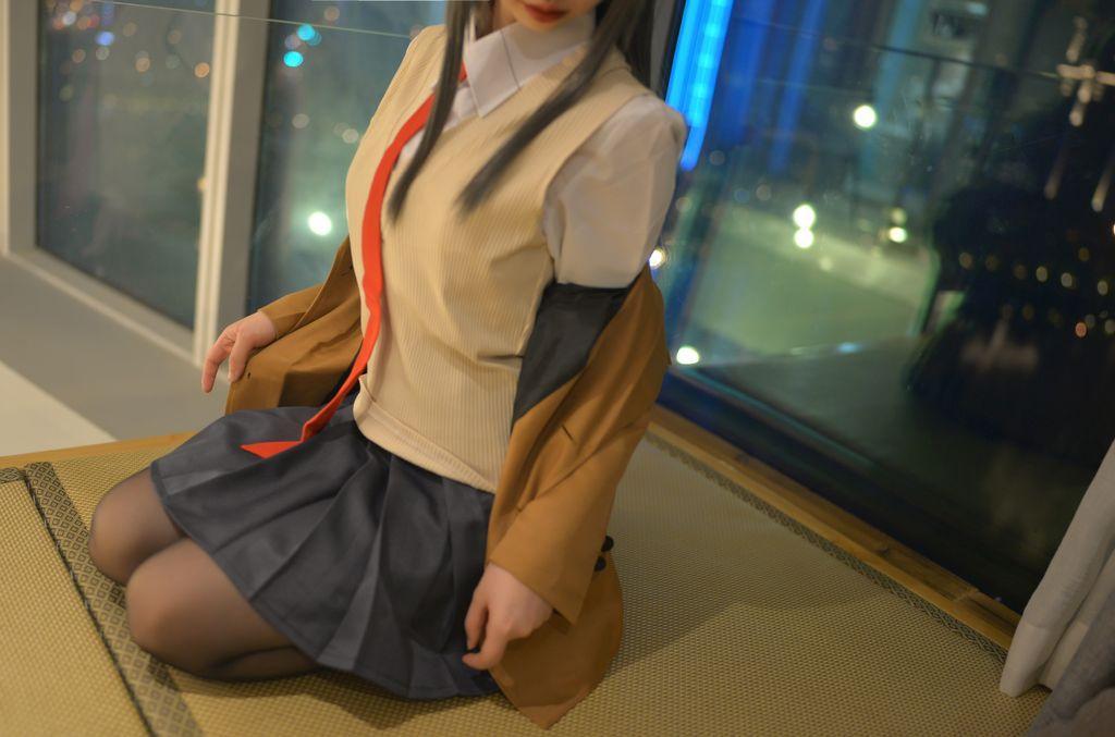 Coser@雪琪SAMA Vol.043: 麻衣制服兔女郎 (58 photos)(11)