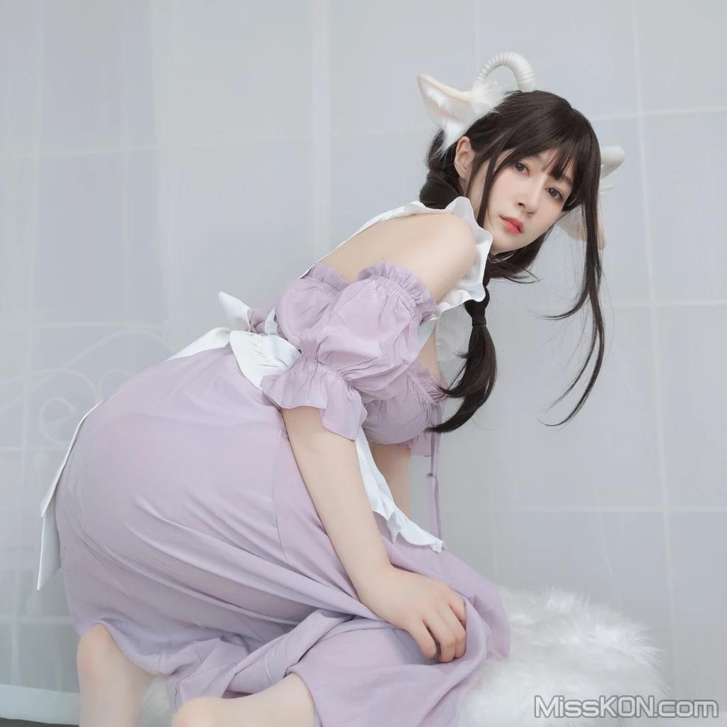 Coser@白银81: 白丝兔耳女仆 (162 photos)(28)
