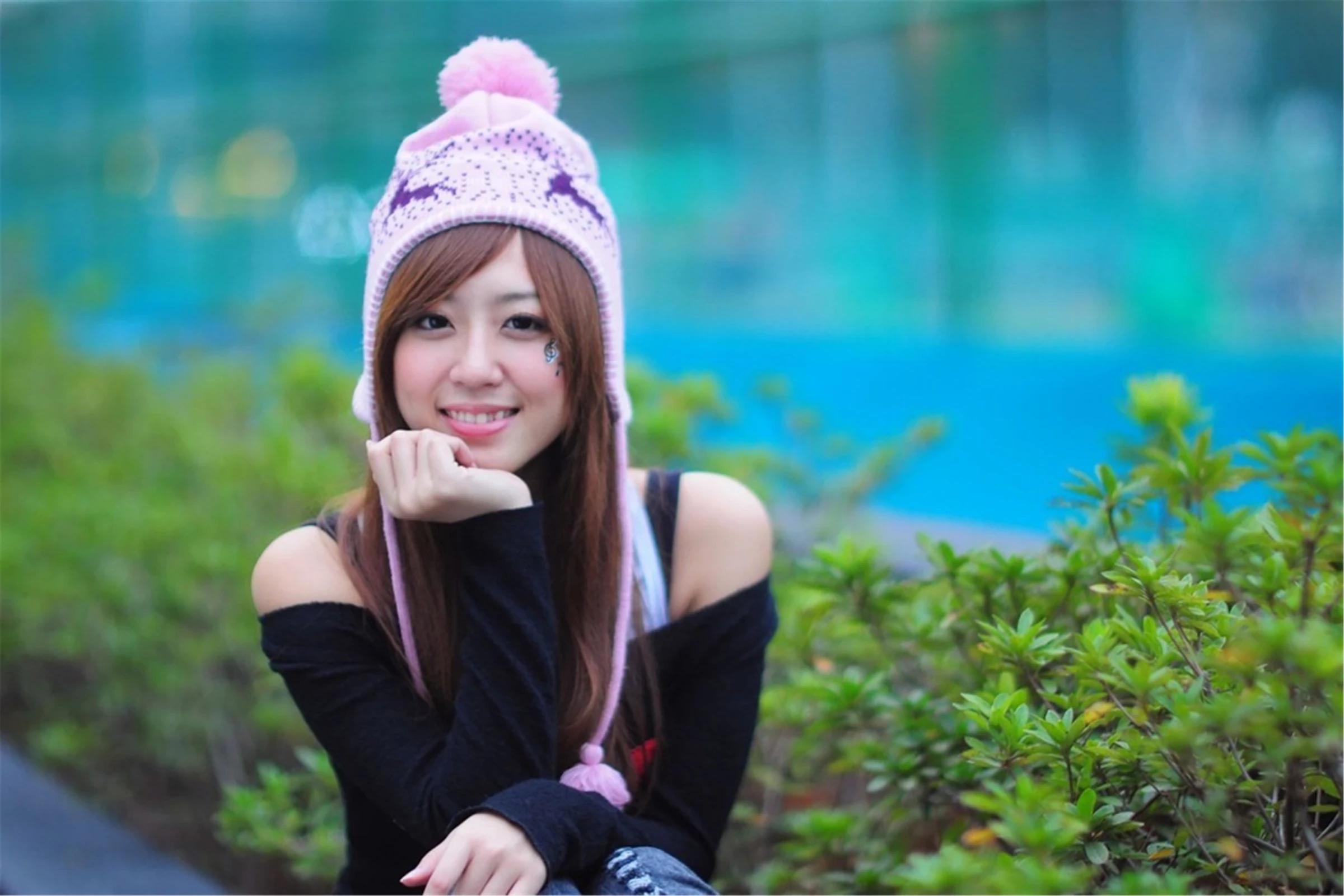 黑涩会美眉洪诗/洪诗涵 - 台大外拍 写真集(3)