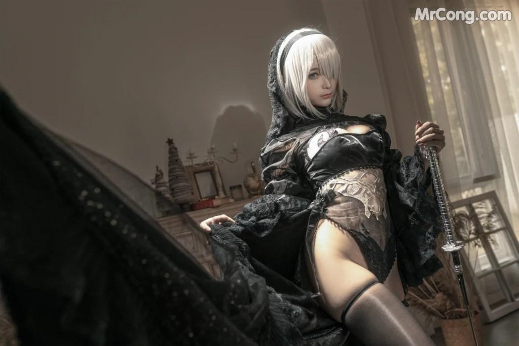 Coser@蠢沫沫 (chunmomo) Vol.099: 黑花嫁 (20 photos)(15)