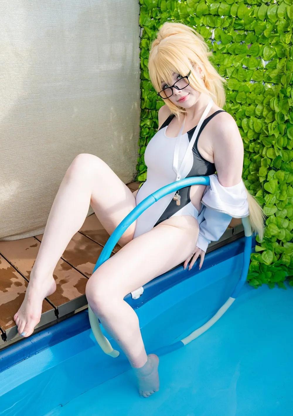 [atelier roro] WET SWIM CLASS! FGO Jeanne Photoset EN-JP(7)