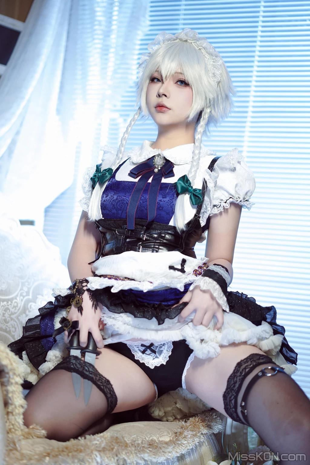 Coser@yuuhui玉汇: 东方Project-十六夜咲夜 (90 photos)(87)