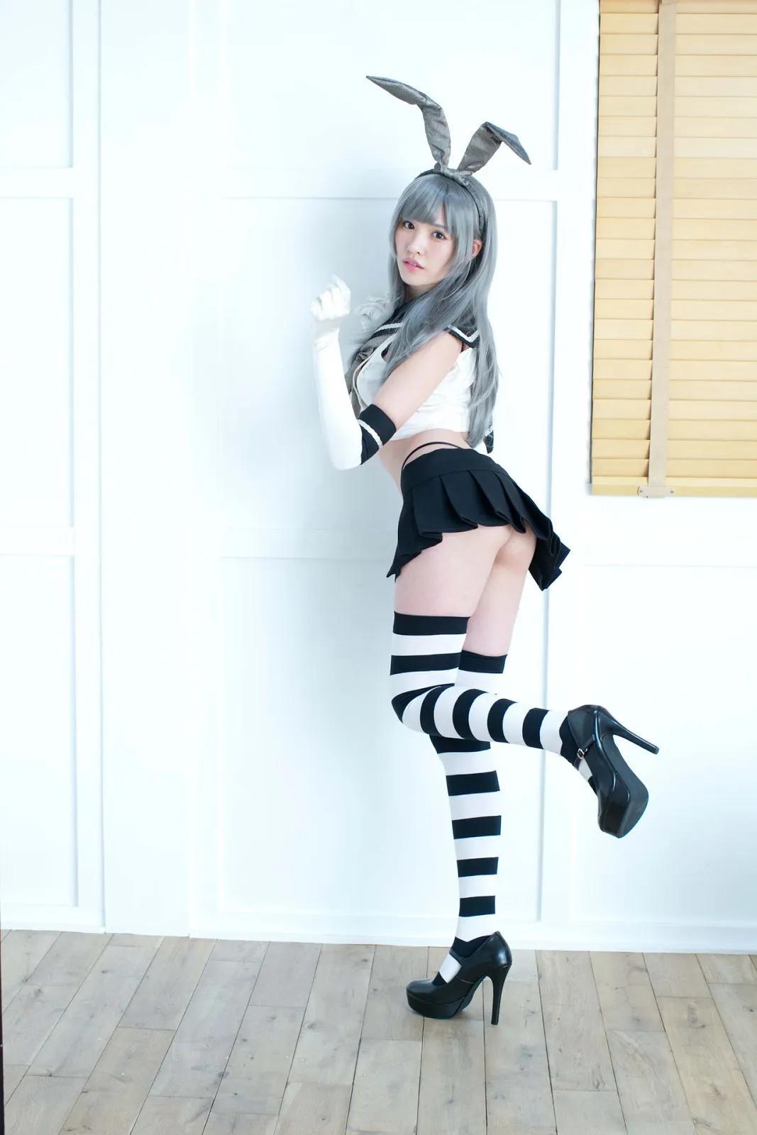 桥本ありな- Cosplay -BIT-080- コスプレ 舰これ 岛风 ROM 写真集 美脚 コミケ(6)