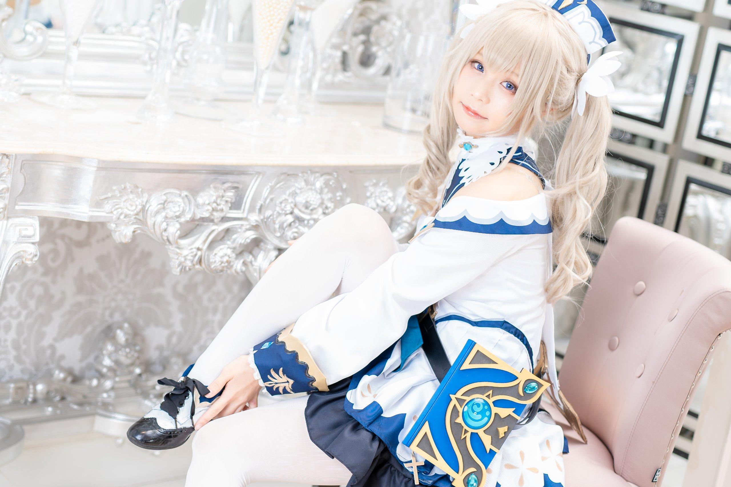 原神 芭芭拉 CN：Kurumi_クルミ_バーバラさんに愈すされて元気になる(187)