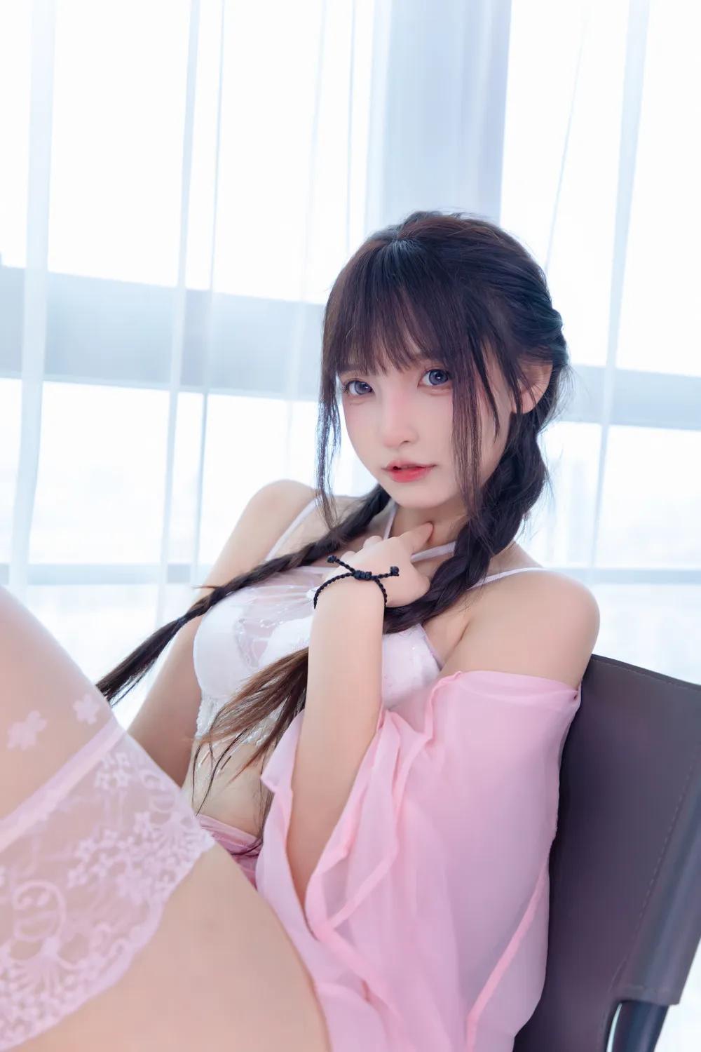 神楽坂真冬《白色内衣》完美事业线一镜到底(61)